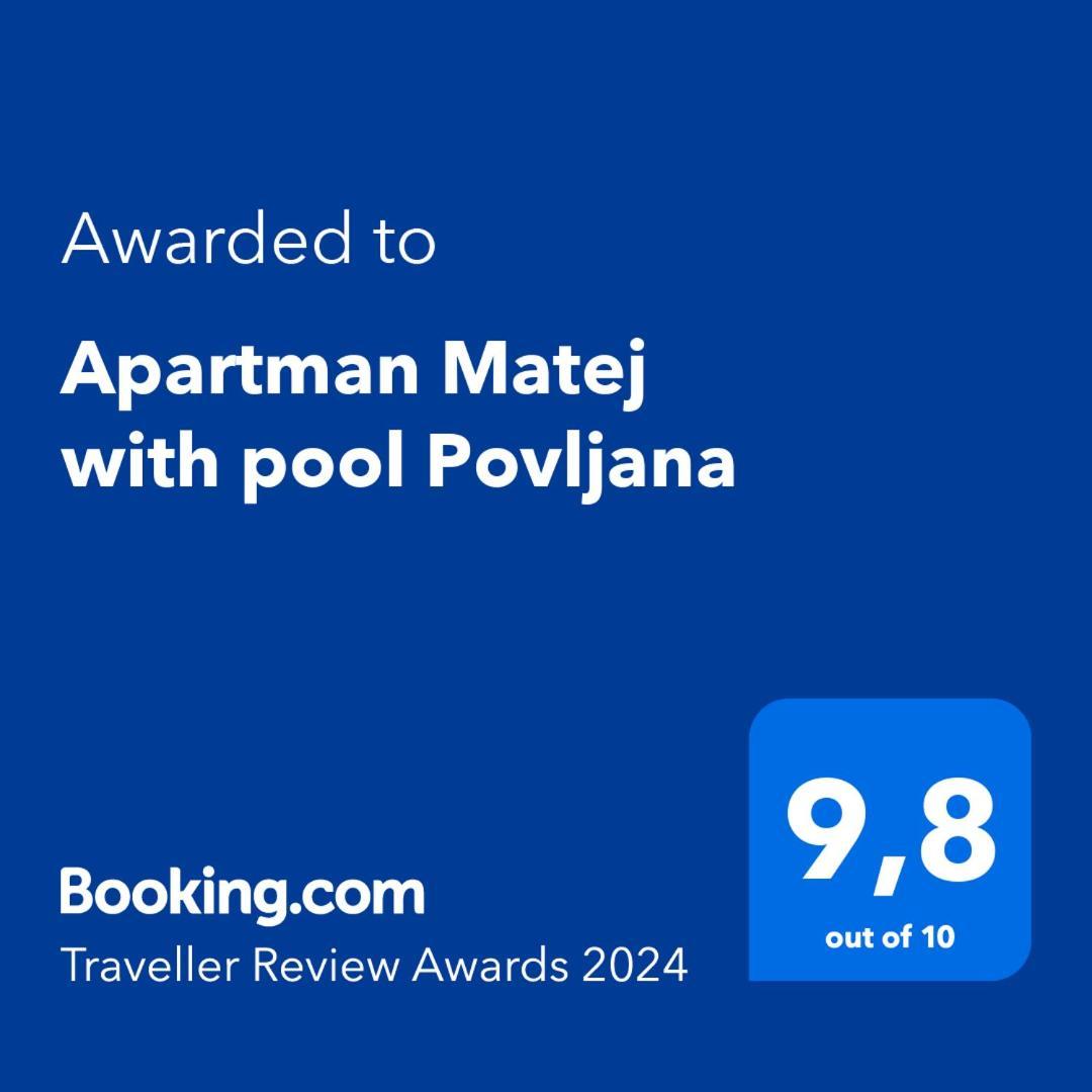 Apartman Matej With Pool Povljana Exteriör bild